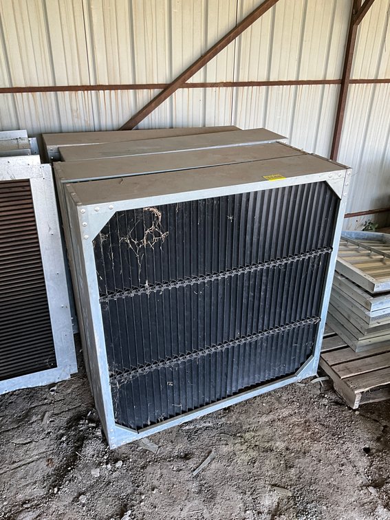 4 Wall Vent Inserts 43"X43"X10" 
