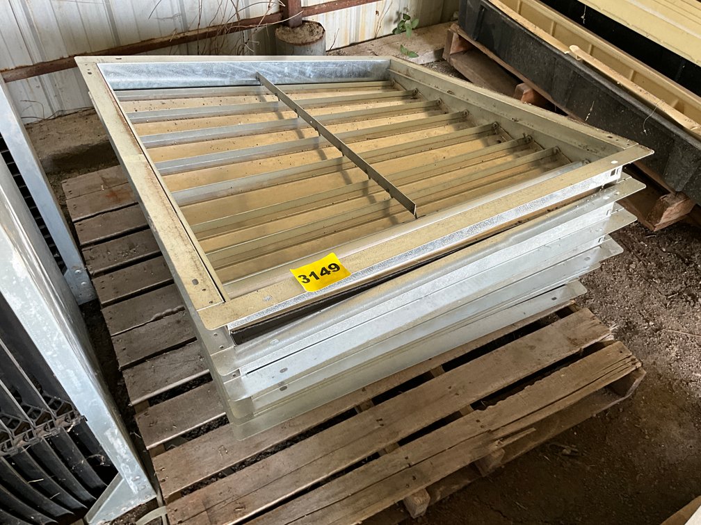 6 33"X35" Louvers 