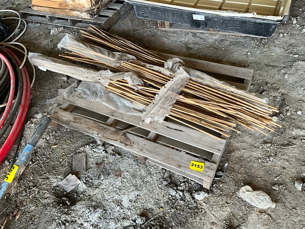 Pallet Bamboo Plant Stakes 