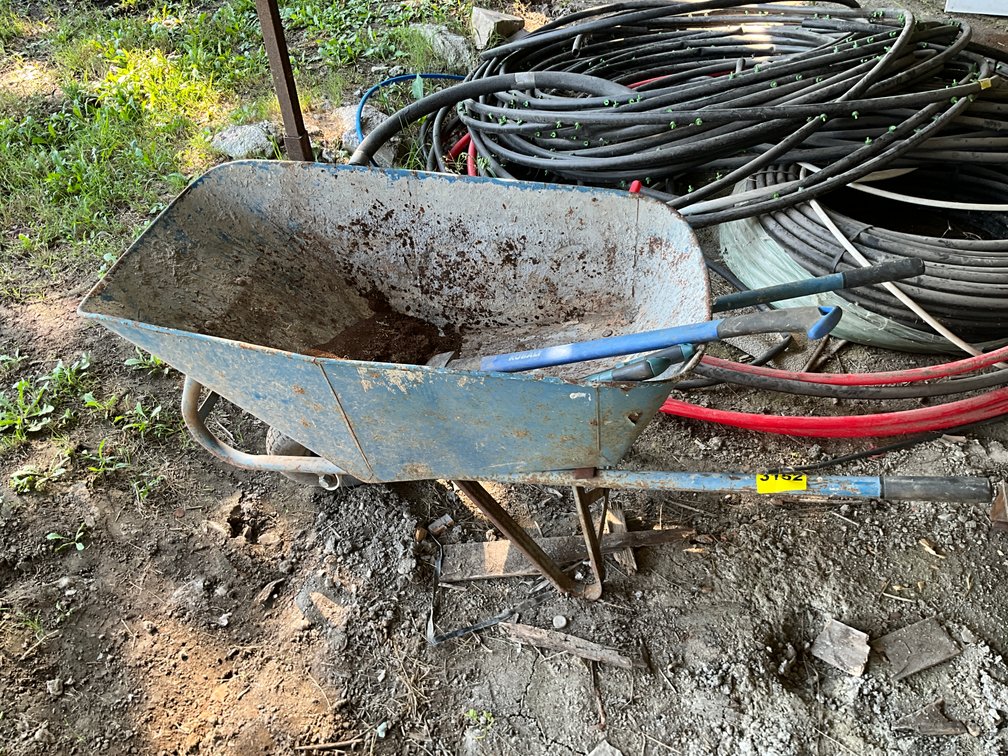 Steel Wheel Burrow Kobalt Axe & Bolt Cutters 