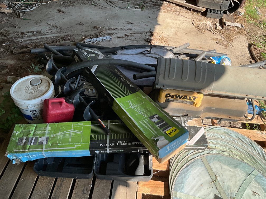 Asst. Lot Dewalt Turbo Heater, Pipe Insulation..