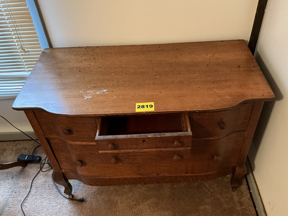 Vintage Oak Dresser 