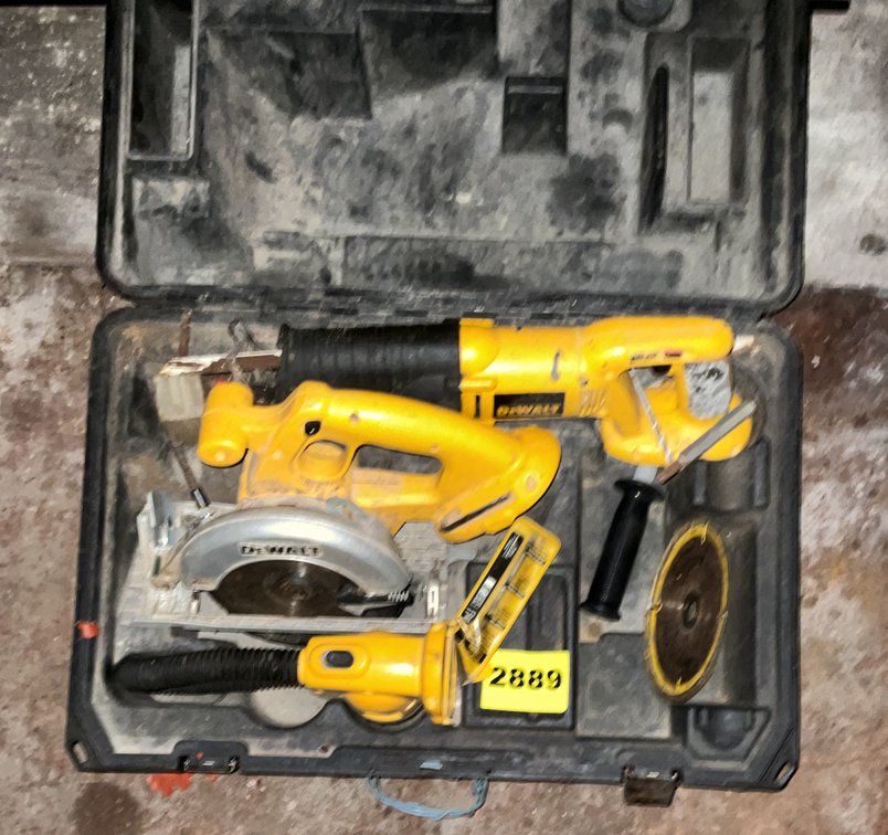 Dewalt Tool Kit W/ Out Batteries