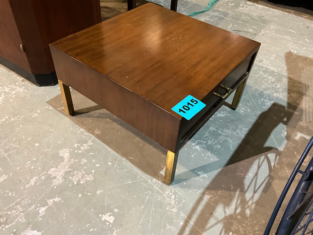 Mid-Century Modern Wooden Side Table