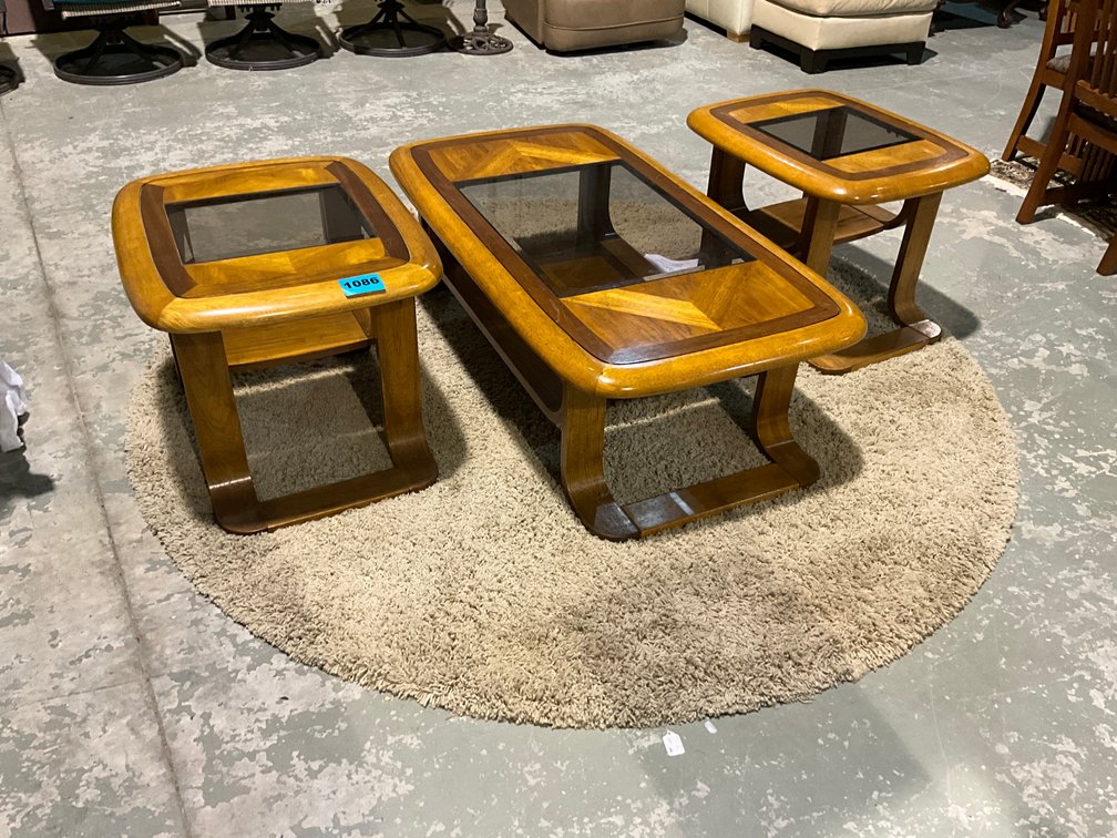 Mid-Century Coffee Table Set 
