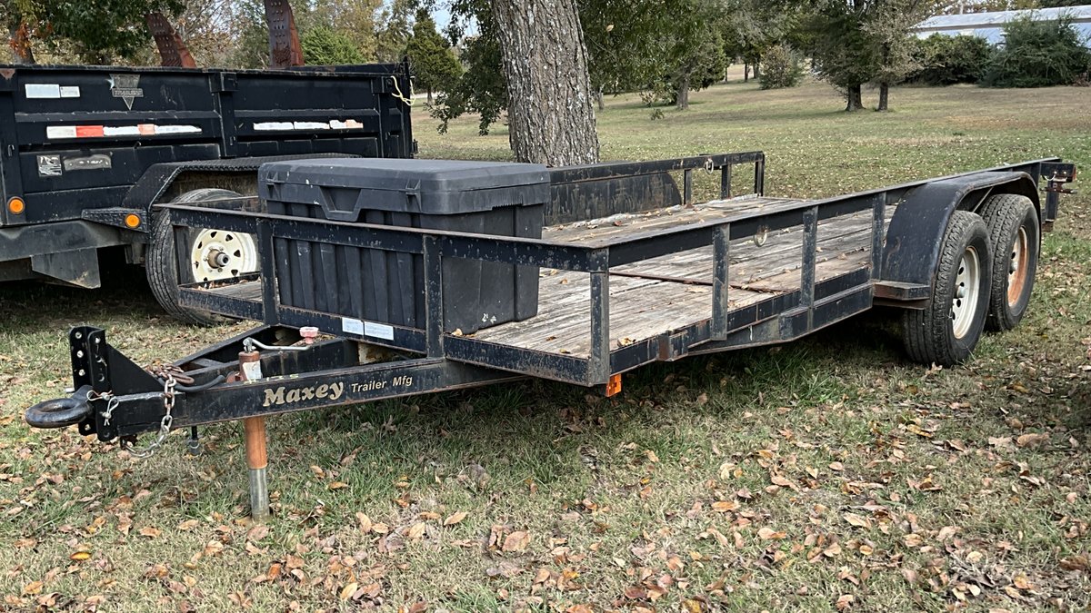 2006 Maxey Utility Trailer 