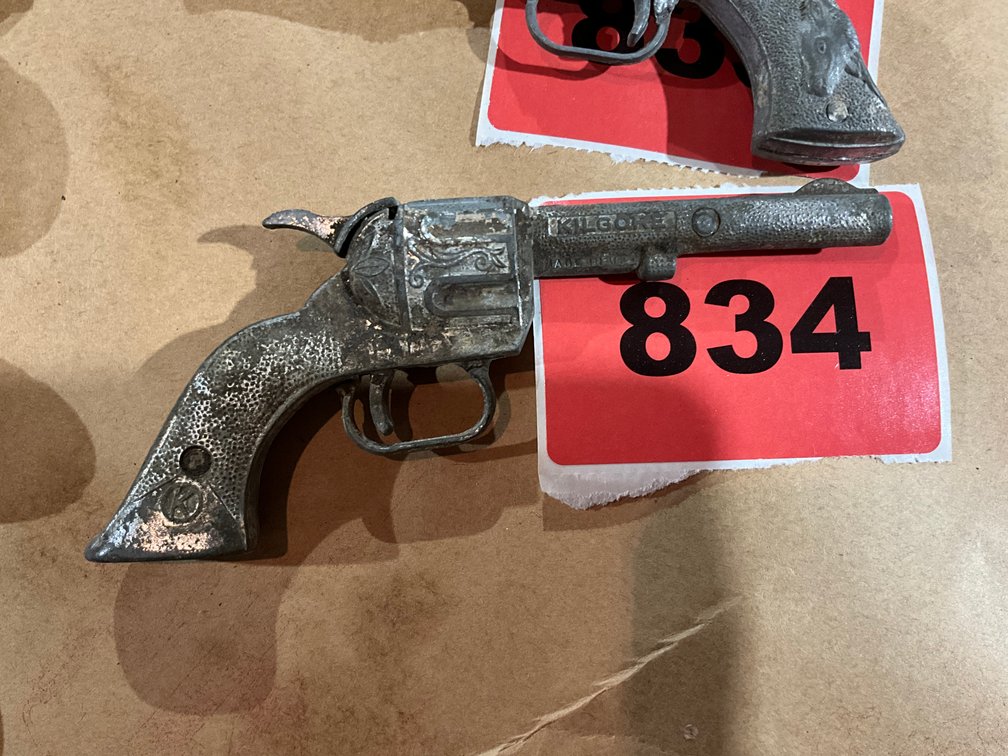 Kilgore Metal Toy Pistol 