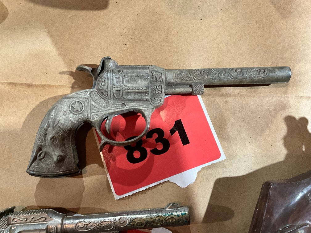 Star Metal Cap Gun Steer Head On Grips 