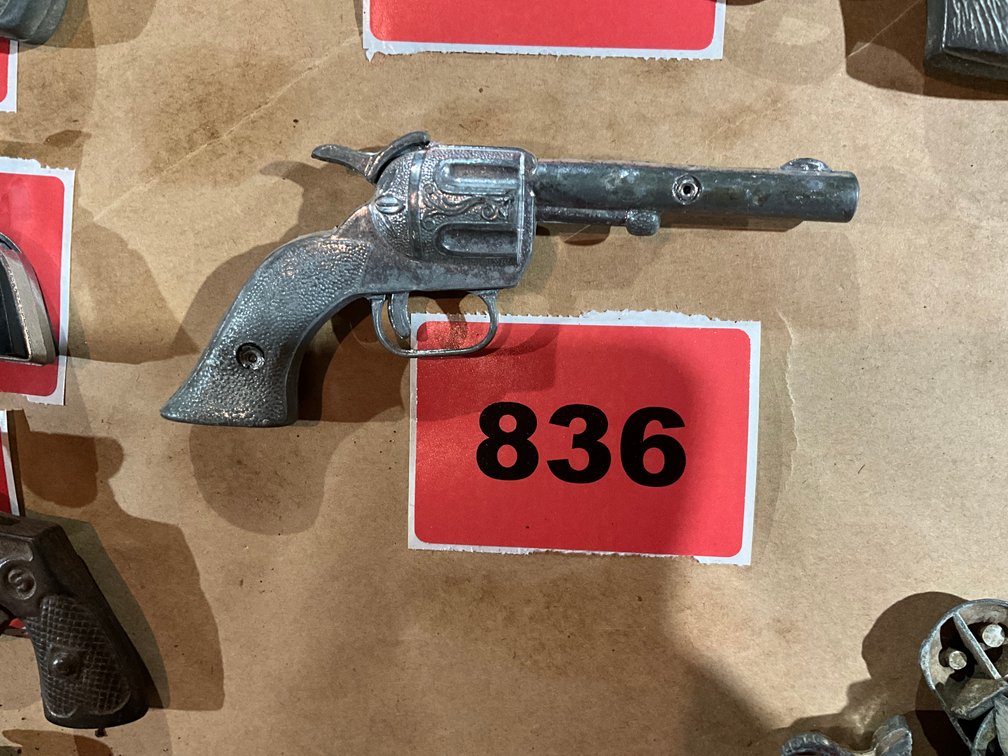 Small Metal Toy Pistols Missing Parts 