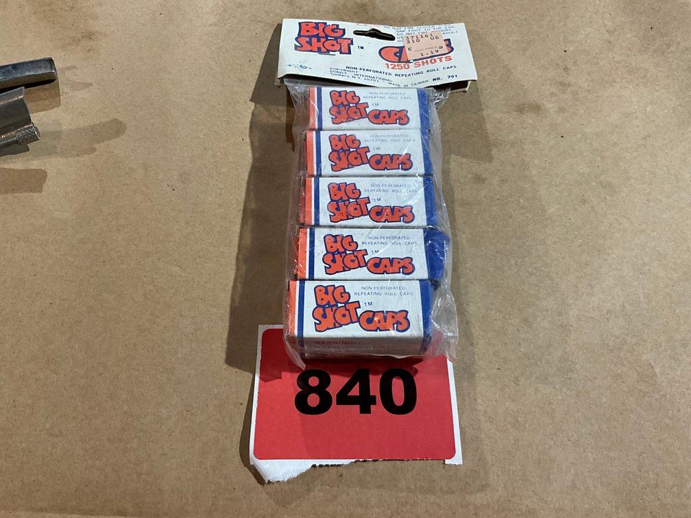 5 Pack Of Big Shot Caps 