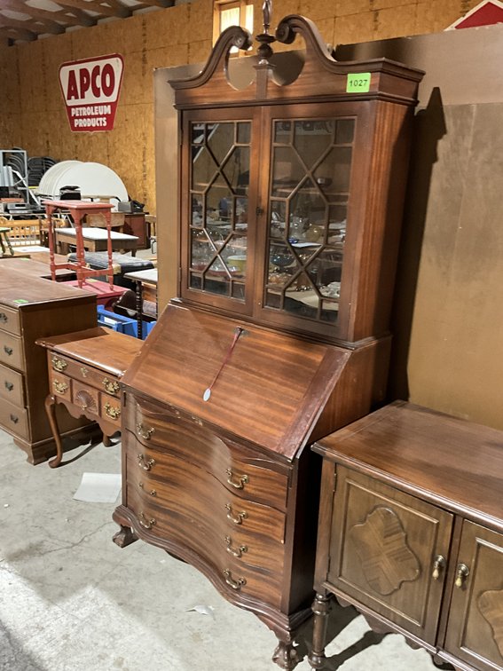 Vintage Secretariat Cabinet Mahogany 