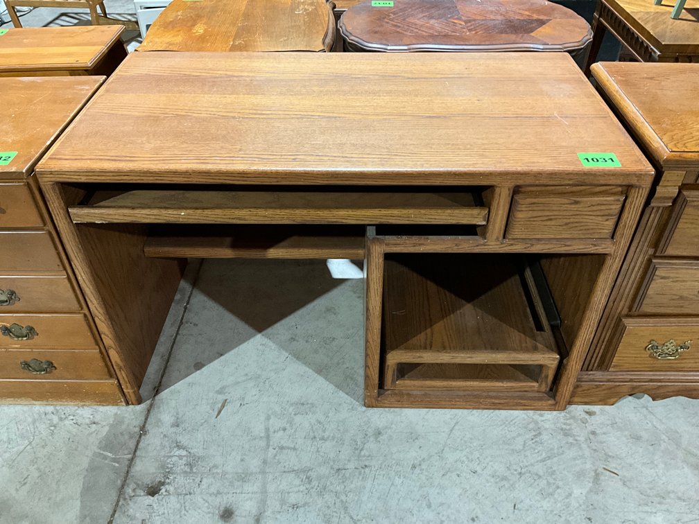 Oak Computer Desk 