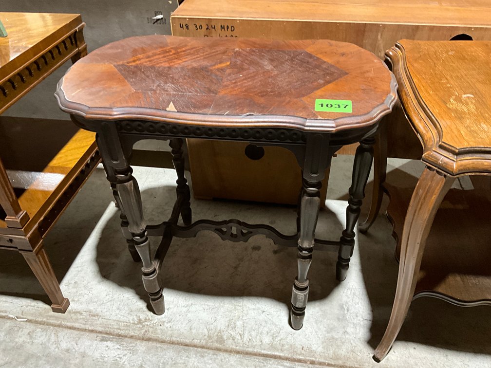 Vintage Side Lamp Table 