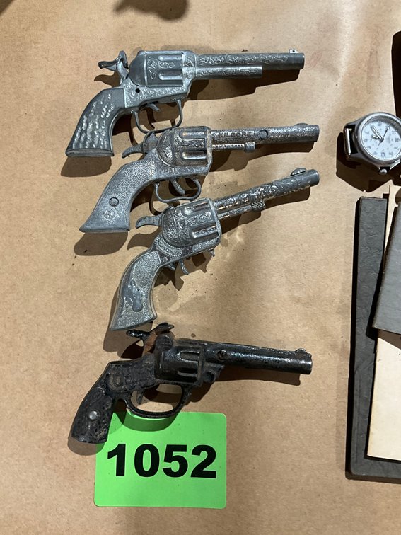 Four Vintage Cap Guns 