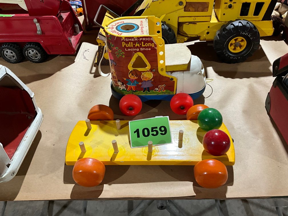 2 Fisher Price Pull Toys 