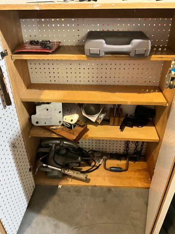Cabinet & Contents 