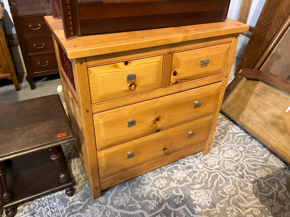 3 Drawer Pine Chest 