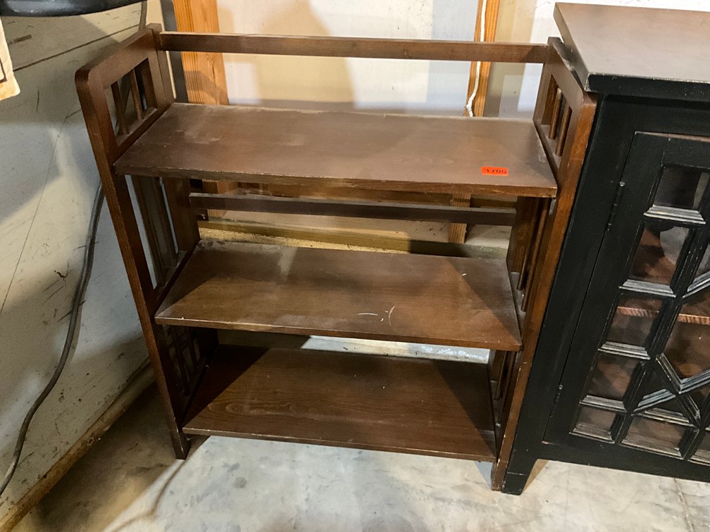Vintage Folding Book Case 