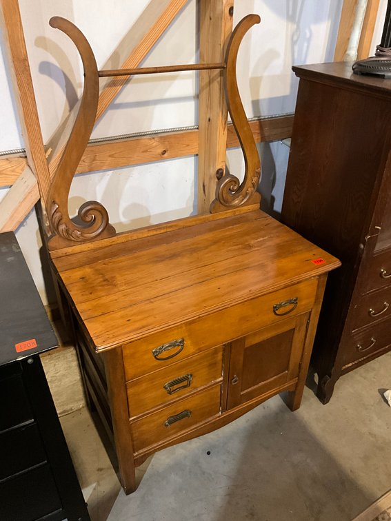 Vintage Pine Wash Stand 