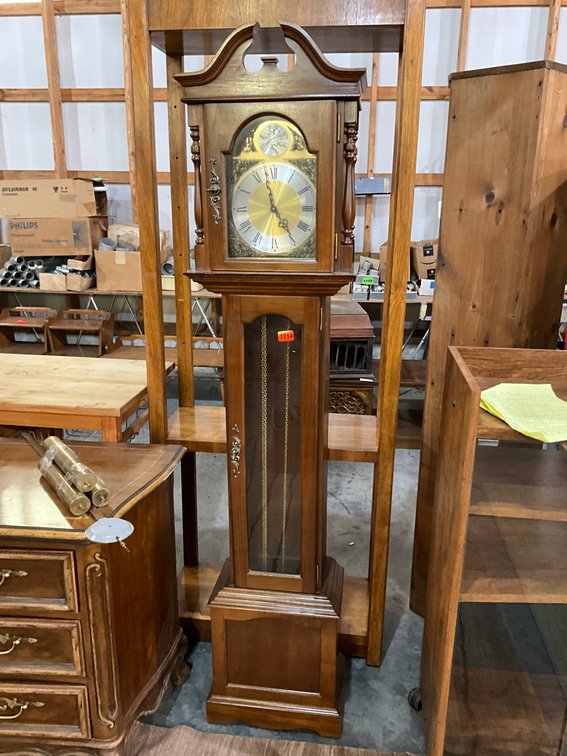 Tempus Fugit Case Clock 