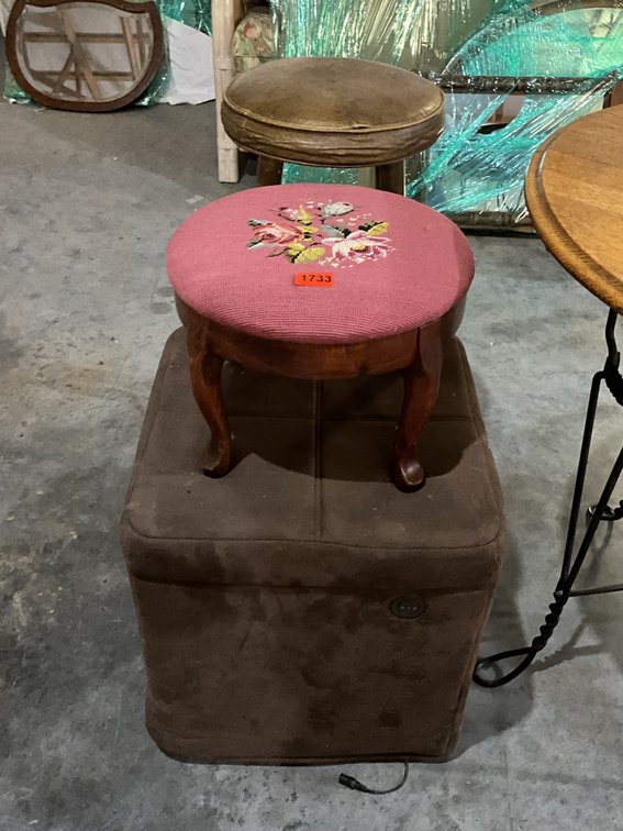 3 Asst. Styles Of Stools 