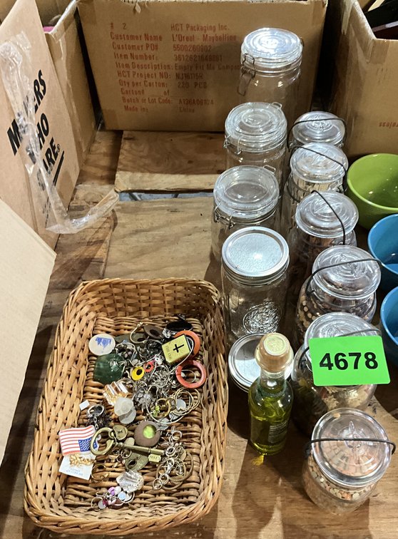 Lot Asst. Canning Jars 