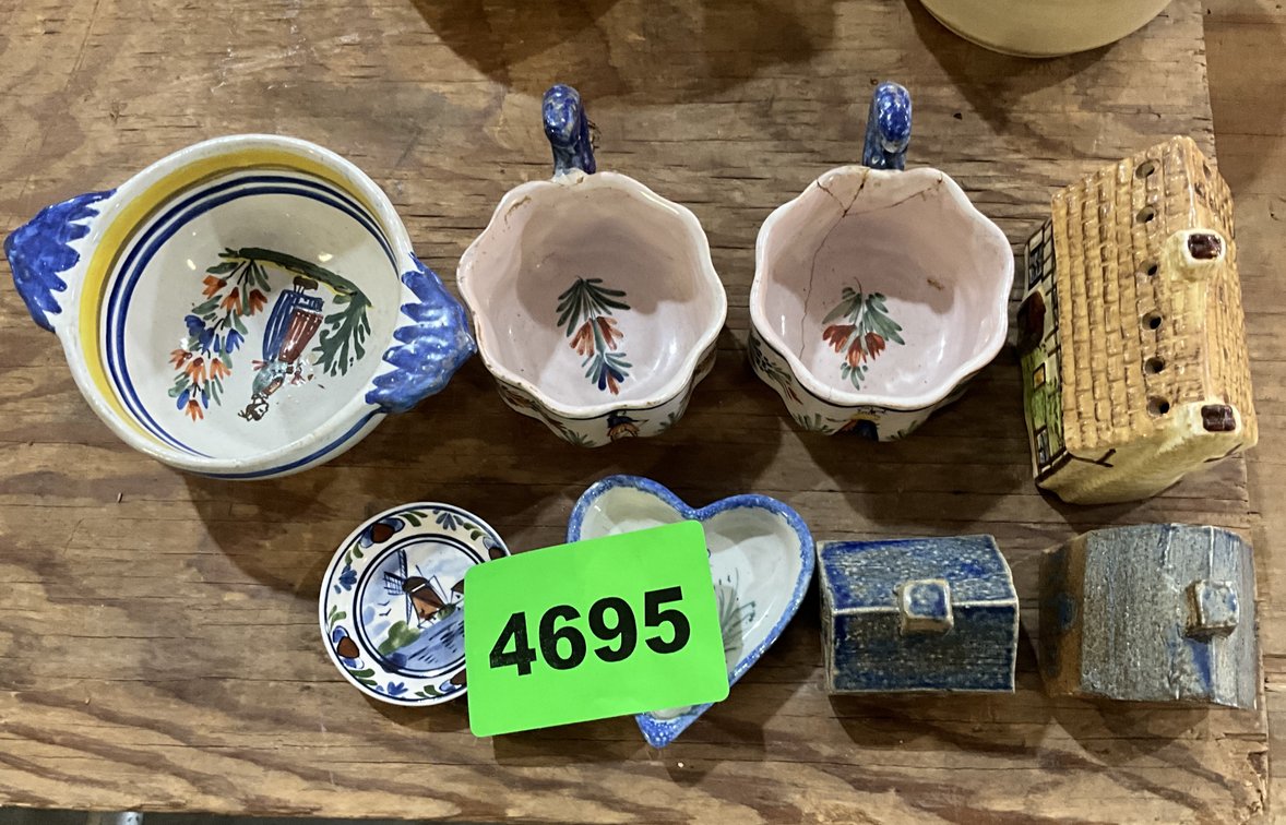 8 Pcs Asst. Items Small Cups Etc. 