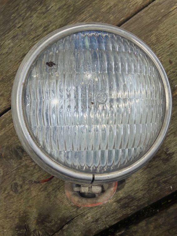 Original Allis Chalmers Tractor Working Light - Item Location: Joel's Tractors and Auction, LLC - Strawberry Point, IA
