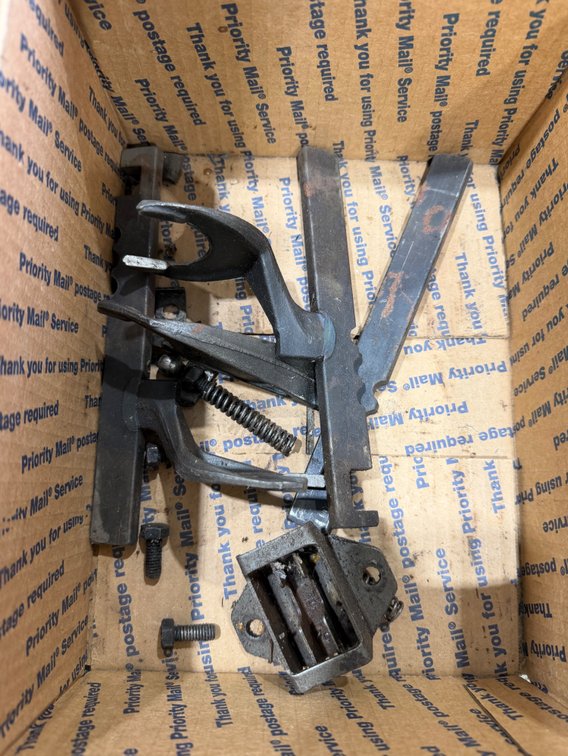 Original Farmall C-SC Shifting Forks and Hardware - Location: Joel's Tractors and Auction, LLC - Strawberry Point, IA