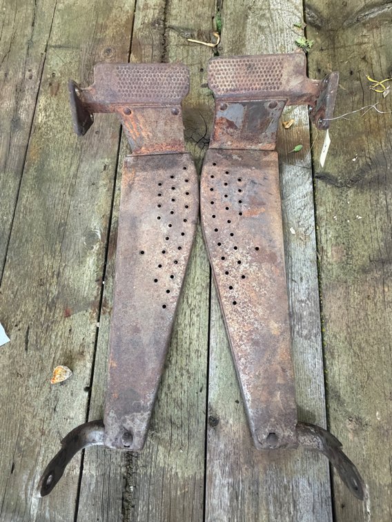 Original Massey Ferguson 65 Tractor Running Boards - Location: Joel's Tractors and Auction, LLC - Strawberry Point, IA