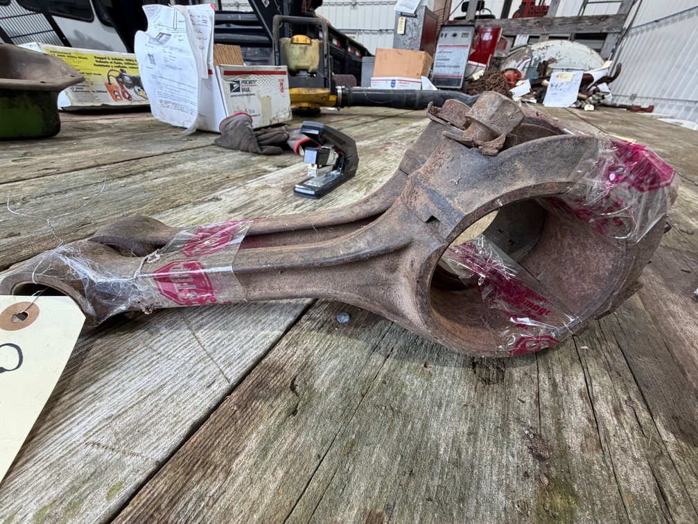 2 Original Farmall M-D-400-450 Tractor Diesel Engine Connecting Rods - Location: Joel's Tractors and Auction, LLC - Strawberry Point, IA