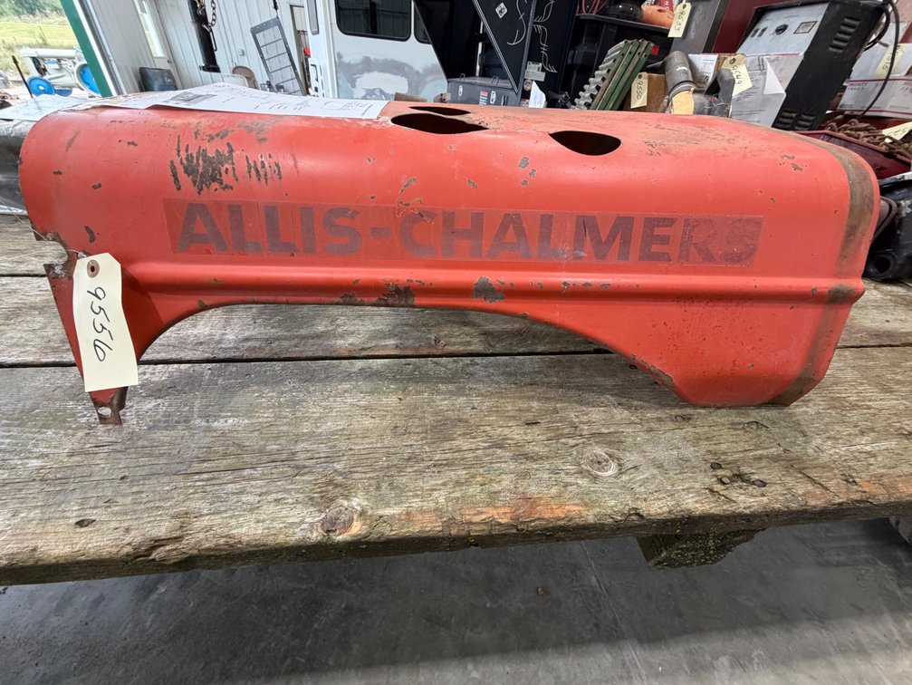 Original Allis Chalmers CA Tractor Engine Hood Cover - Location: Joel's Tractors and Auction, LLC - Strawberry Point, IA