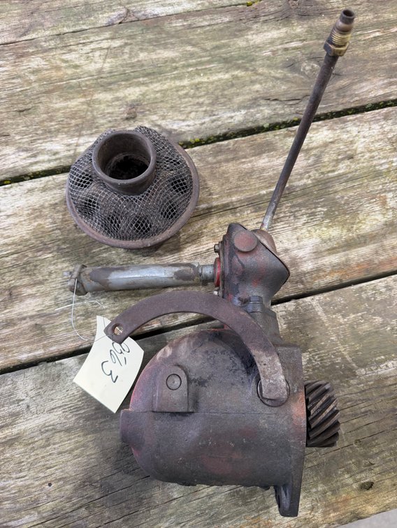 Original Farmall H Engine Governor & H Air Cleaner Top - Location: Joel's Tractors and Auction, LLC - Strawberry Point, IA