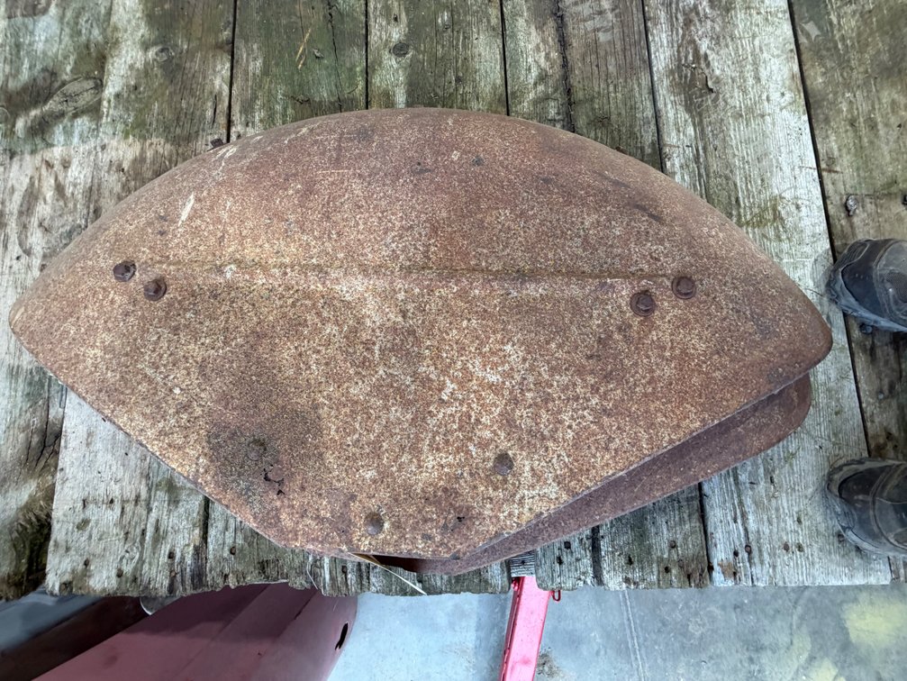 Original Ford 8N-9N Tractor Fenders - Location: Joel's Tractors and Auction, LLC - Strawberry Point, IA