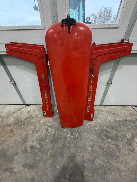 Massey Ferguson 65 Hood and Side Panels - Location: Joel's Tractors and Auction, LLC - Strawberry Point, IA
