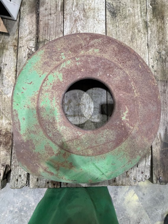 John Deere 70 Gas Flywheel Cover -Location: Joel's Tractors and Auction, LLC - Strawberry Point, IA