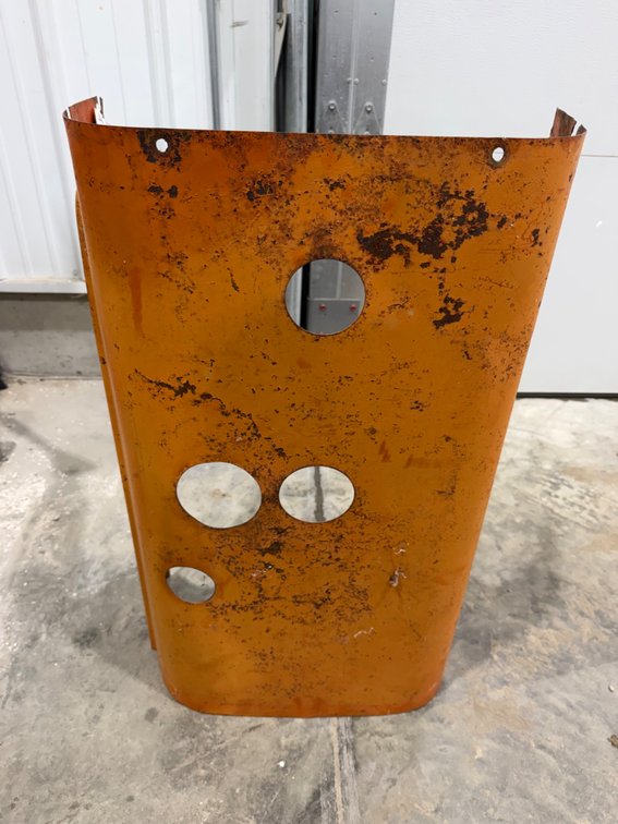 Original Allis Chalmers C Tractor Engine Hood - Location: Joel's Tractors and Auction, LLC - Strawberry Point, IA