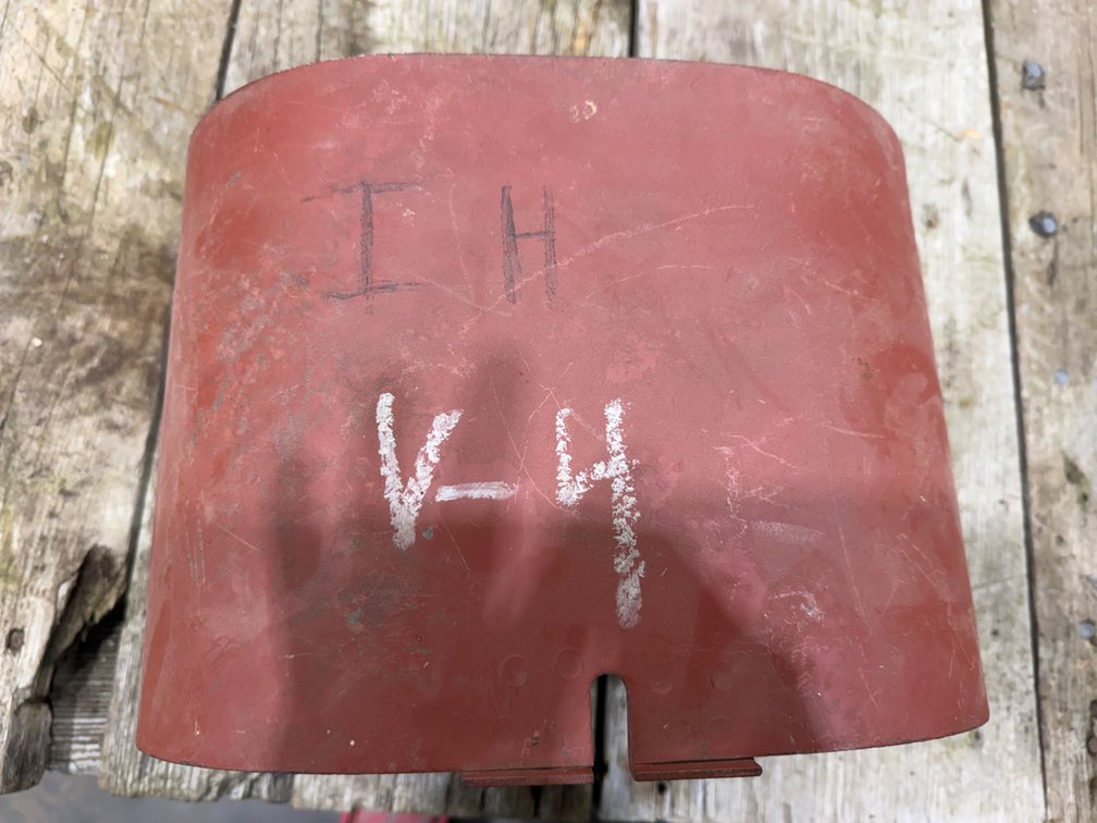 Rare V4-I6 Farmall Tractor PTO Shield - Location: Joel's Tractors & Auction - Strawberry Pt,
