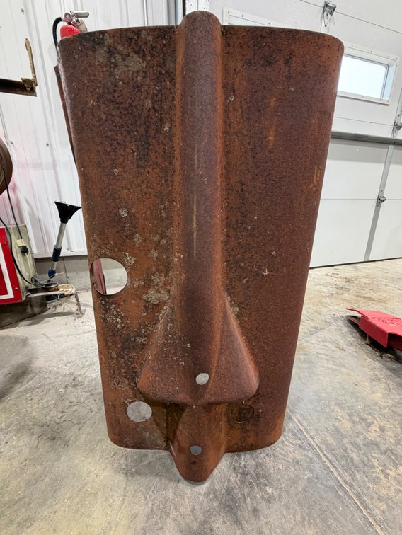 Original Farmall H-SH Tractor Engine Hood Cover - Location: Joel's Tractors & Auction - Strawberry Pt, IA.