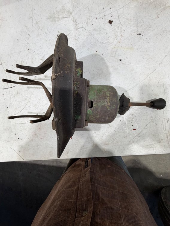 Original John Deere 430 Tractor Shifting Tower - Location: Joel's Tractors & Auction - Strawberry Pt, IA