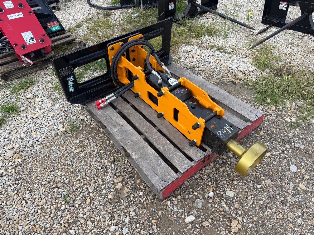 GIYI Skidloader Post Pounder