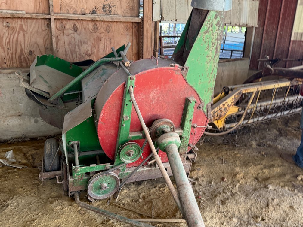 Lancaster Silage Blower in Shed - Item Location: 9575 B Ave, Arlington, Iowa