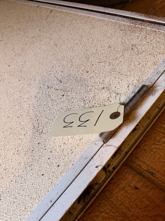 Door - Used - Item Location: Breezeway Near Nursery Buildings – 7826 E Ave, Arlington, Iowa 50606