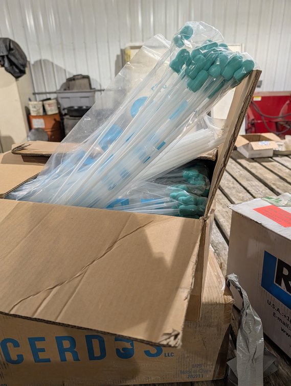 Box of Tubes X2 - Item Location: Machine Shed – 7826 E Ave, Arlington, Iowa 50606