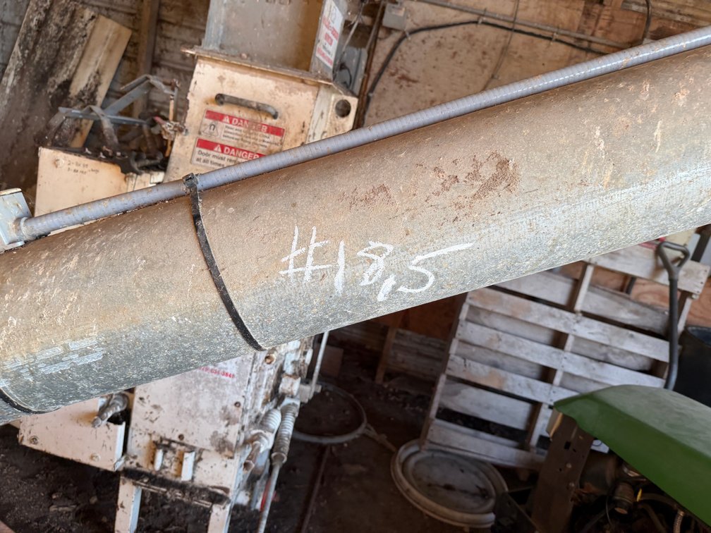 Outloading Auger with Electric Motor - Item Location: East Building – 7826 E Ave, Arlington, Iowa 50606