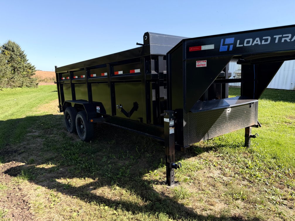 2024 Loadtrail Hydraulic Dump Trailer 16’ - Item Location: Outside – 7826 E Ave, Arlington, Iowa 50606