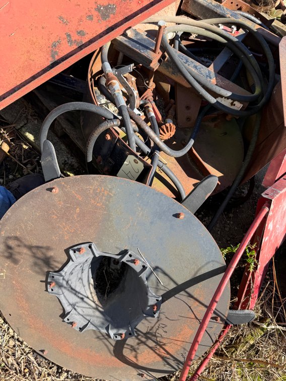 Chaff Spreader Attachment for Case-IH 1680 Combine - Item Location: Outside – 7826 E Ave, Arlington, Iowa 50606