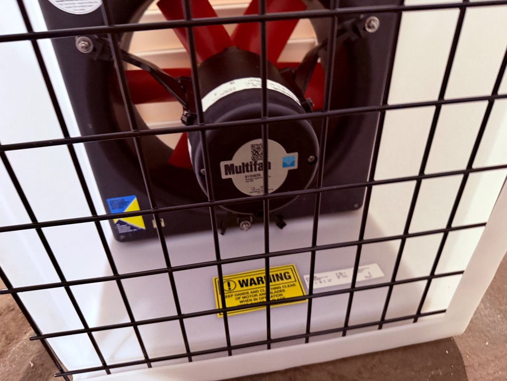 Brand New Fan in Box and Control Valves - Item Location: Machine Shed – 7826 E Ave, Arlington, Iowa 50606