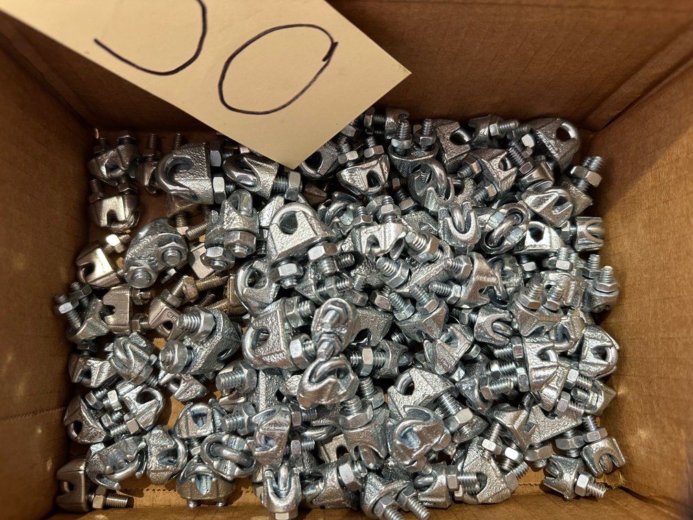 U-Clamps - Box Lot - Machine Shed – 7826 E Ave, Arlington, Iowa 50606