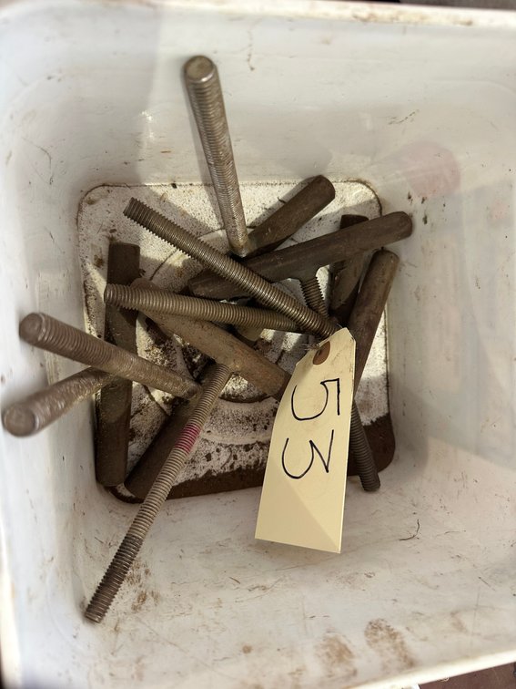 Threaded T-Handles - Container Lot - Item Location: Machine Shed – 7826 E Ave, Arlington, Iowa 50606